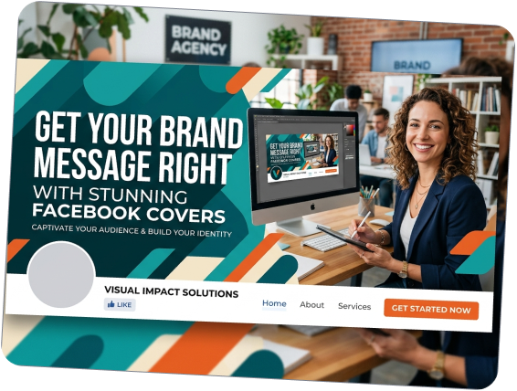 Woman working on desktop